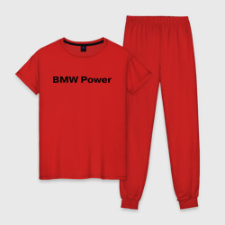 Женская пижама хлопок BMW Power