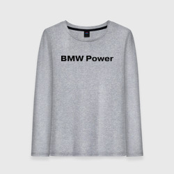 Женский лонгслив хлопок BMW Power