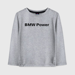 Детский лонгслив хлопок BMW Power