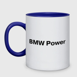 Кружка двухцветная BMW Power