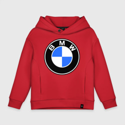 Детское худи Oversize хлопок Logo BMW