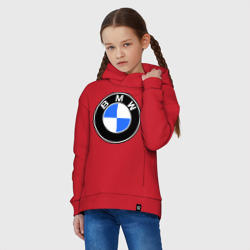 Детское худи Oversize хлопок Logo BMW - фото 2