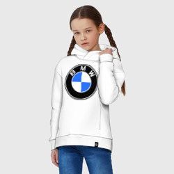 Детское худи Oversize хлопок Logo BMW - фото 2