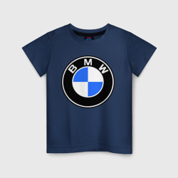 Детская футболка хлопок Logo BMW