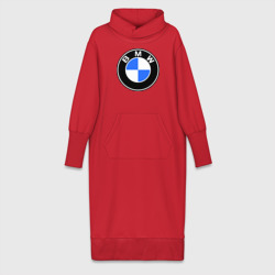 Платье удлиненное хлопок Logo BMW