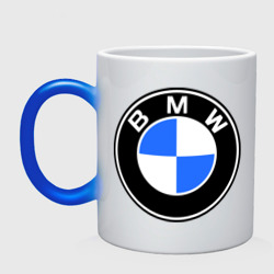 Кружка хамелеон Logo BMW