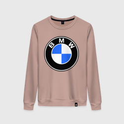 Женский свитшот хлопок Logo BMW