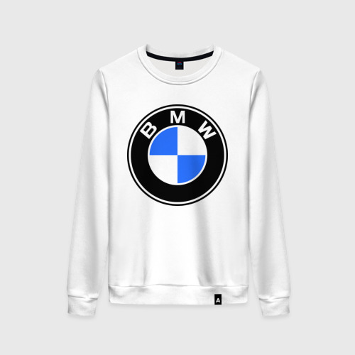 Женский свитшот хлопок Logo BMW