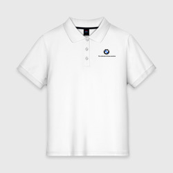 Женское поло хлопок The ultimate driving machine