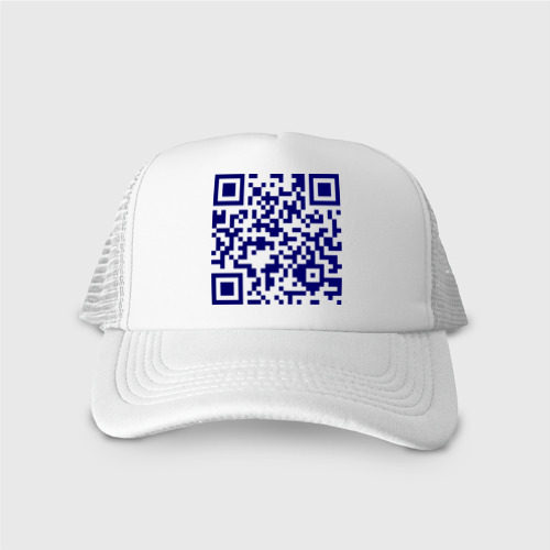 Кепка тракер с сеткой Ты лицезреешь QR-код