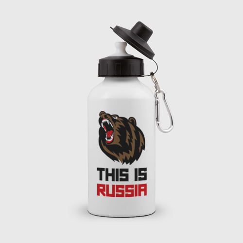 Бутылка для воды спортивная медведь.