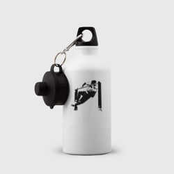 Бутылка спортивная Street workout выход силой black - фото 2