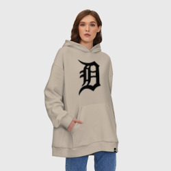 Худи SuperOversize хлопок Detroit tigers - фото 2