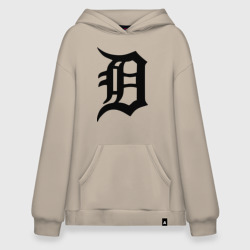 Худи SuperOversize хлопок Detroit tigers