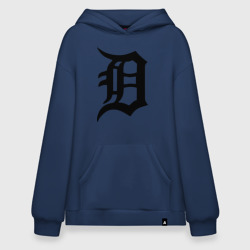 Худи SuperOversize хлопок Detroit tigers