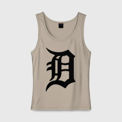 Женская майка хлопок Detroit tigers