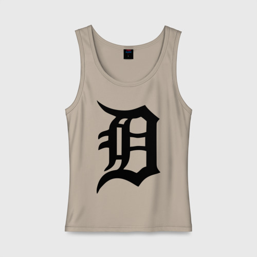 Женская майка хлопок Detroit tigers