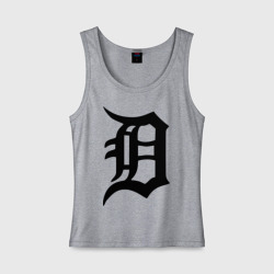 Женская майка хлопок Detroit tigers