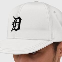 Кепка снепбек с прямым козырьком Detroit tigers