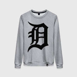 Женский свитшот хлопок Detroit tigers