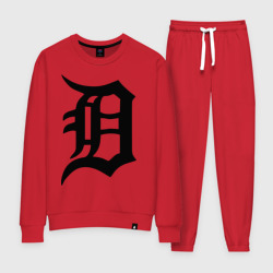 Женский костюм хлопок Detroit tigers