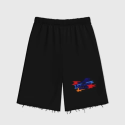 Женские шорты oversize футер хлопок Почетный армянин России