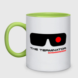 Кружка двухцветная The Terminator