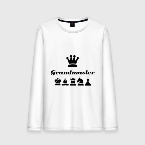 Мужской лонгслив хлопок Grandmaster