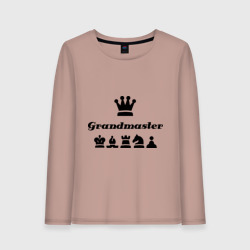 Женский лонгслив хлопок Grandmaster