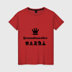 Женская футболка хлопок Grandmaster