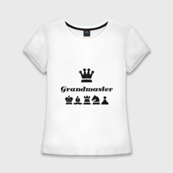 Женская футболка хлопок Slim Grandmaster