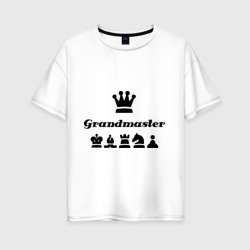 Женская футболка хлопок Oversize Grandmaster