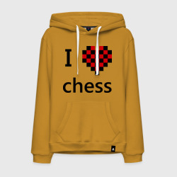 Мужская толстовка хлопок I love chess