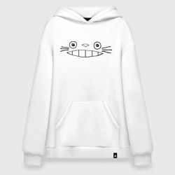 Худи SuperOversize хлопок Totoro face