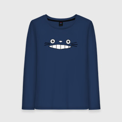 Женский лонгслив хлопок Totoro face