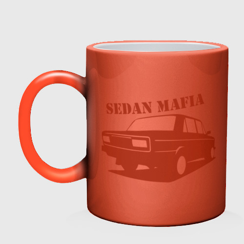 Кружка хамелеон Sedan mafia - фото 3