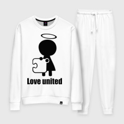 Женский костюм хлопок Love united женская