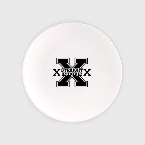 Тарелка Streght edge sXe 2