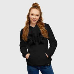 Женская толстовка хлопок Streght edge sXe 2 - фото 2