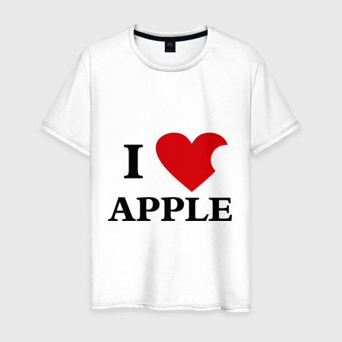 Мужская футболка хлопок love apple