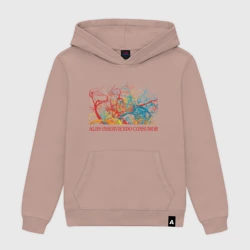 Женская толстовка хлопок Aliis inserviendo consumor