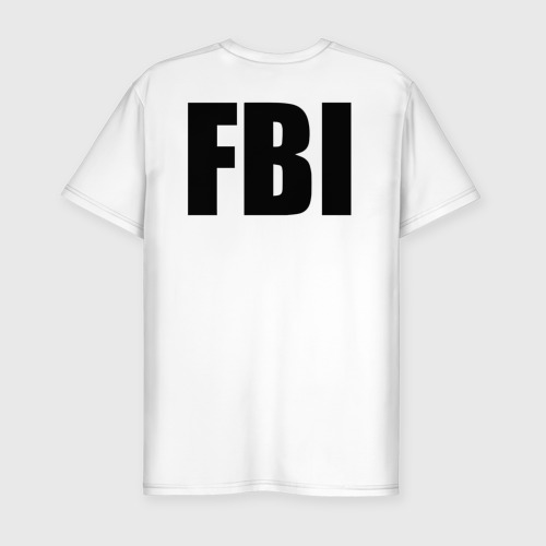 Мужская футболка хлопок Slim FBI - пара - фото 2