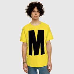 Мужская футболка хлопок Oversize МыМ - фото 2
