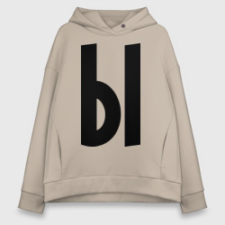 Женское худи Oversize хлопок Мы Ы