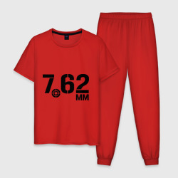 7.62 мм – Мужская пижама хлопок с принтом купить со скидкой в -10%