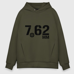 Мужское худи Oversize хлопок 7.62 мм