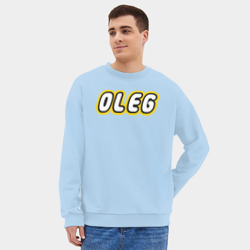 Мужской свитшот oversize без начеса хлопок Oleg - фото 2