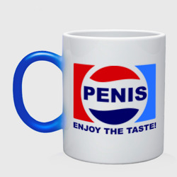 Кружка хамелеон Penis - enjoy the taste