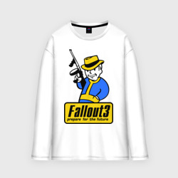 Мужской лонгслив oversize хлопок Fallout Man