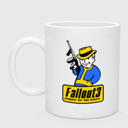 Кружка керамическая Fallout Man